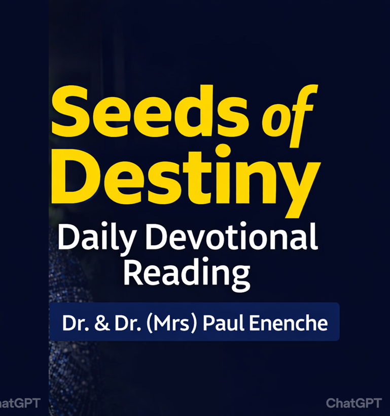 SEEDS OF DESTINY - DATE: TUESDAY 17TH MARCH, 2026