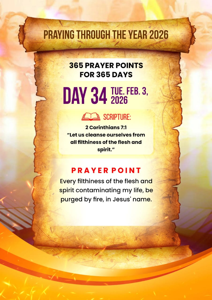 MOUNTAIN TOP LIFE DAILY DEVOTIONAL  MARCH EDITION  *Wednesday, 18th March 2026.*